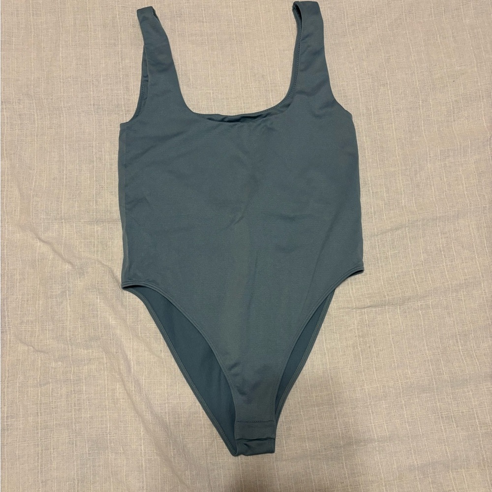 Elegant Gray Bodysuit